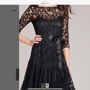 Rickie Freeman for Terri Jon.  Size 18. Navy blue